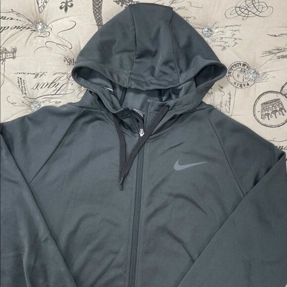 Nike Men's Therma Full Zip Fleece Veneer Hoodie - Picture 3 of 10